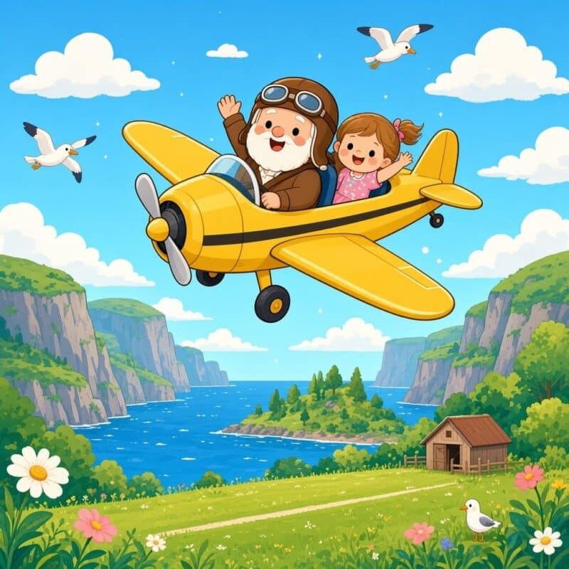 Det lilla propellerplanet på äventyr