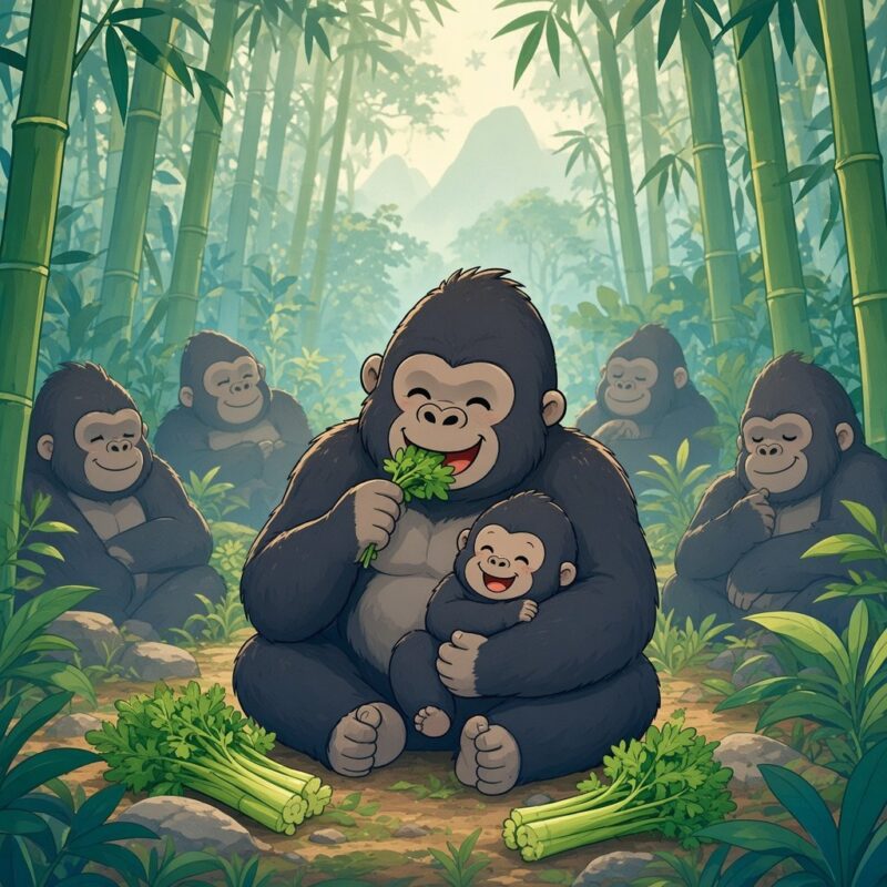 Gorillafaren, der nynnede over maden