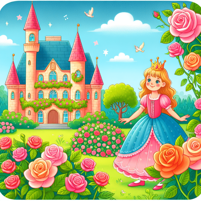 Godnathistorien Prinsesse Rosas rosenhave