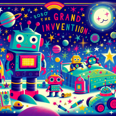 Godnattberättelsen Robot-Rune och den stora uppfinningen
