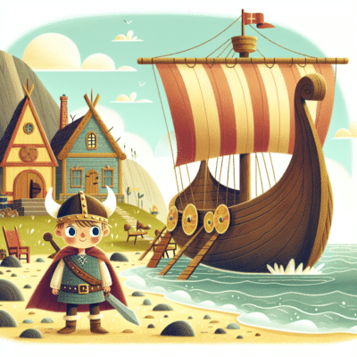 Godnathistorien Vikingaskeppet och resan mot det okända